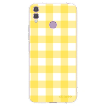 Picasee διαφανής θήκη σιλικόνης Honor 8X - Gride lemon