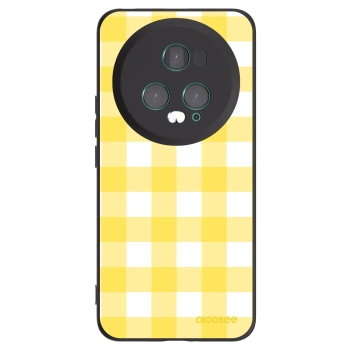 Picasee Μαύρη θήκη σιλικόνης για Honor Magic5 Pro - Gride lemon
