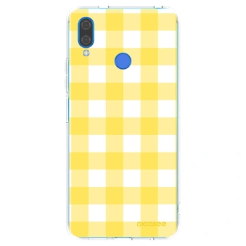 Picasee διαφανής θήκη σιλικόνης Huawei Nova 3 - Gride lemon