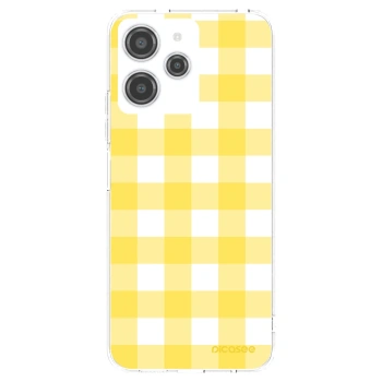 Picasee διαφανής θήκη σιλικόνης Xiaomi Redmi 12 4G - Gride lemon