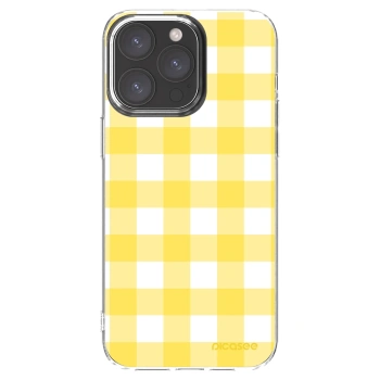 Picasee διαφανής θήκη σιλικόνης Apple iPhone 15 Pro Max - Gride lemon