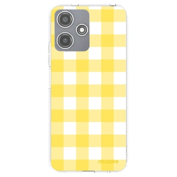 Picasee διαφανής θήκη σιλικόνης Xiaomi Redmi 12 5G - Gride lemon
