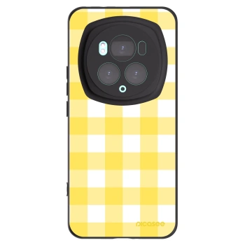 Picasee Μαύρη θήκη σιλικόνης για Honor Magic6 Pro - Gride lemon