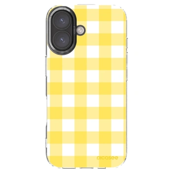 Picasee διαφανής θήκη σιλικόνης Apple iPhone 16 - Gride lemon