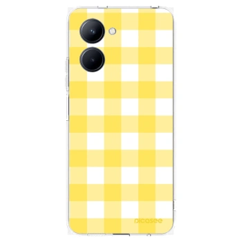 Picasee διαφανής θήκη σιλικόνης Realme C33 (2023) - Gride lemon