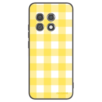 Picasee Μαύρη θήκη σιλικόνης για OnePlus 11 5G - Gride lemon