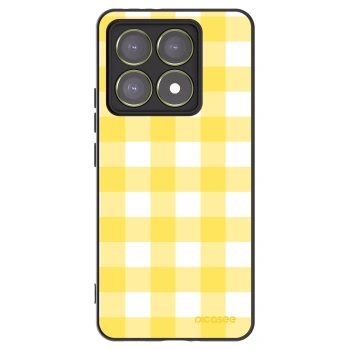 Picasee Μαύρη θήκη σιλικόνης για Xiaomi 14T - Gride lemon
