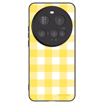 Picasee Μαύρη θήκη σιλικόνης για Xiaomi 15 Ultra - Gride lemon