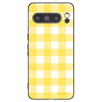 Picasee Μαύρη θήκη σιλικόνης για Google Pixel 8 Pro - Gride lemon