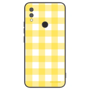 Picasee Μαύρη θήκη σιλικόνης για Xiaomi Redmi Note 7 - Gride lemon