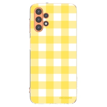 Picasee διαφανής θήκη σιλικόνης Samsung Galaxy A13 5G - Gride lemon