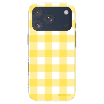 Picasee διαφανής θήκη σιλικόνης Apple iPhone 17 Pro - Gride lemon