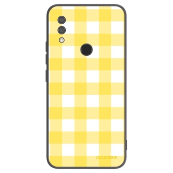 Picasee Μαύρη θήκη σιλικόνης για Xiaomi Redmi 7 - Gride lemon
