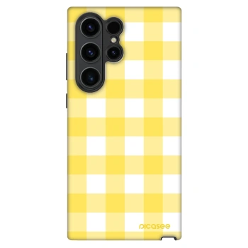 Θήκη για Samsung Galaxy S23 Ultra 5G - Gride lemon