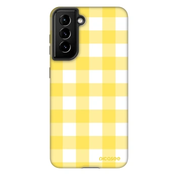 Θήκη για Samsung Galaxy S21 FE 5G - Gride lemon