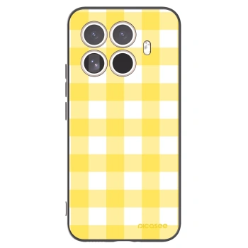 Picasee Μαύρη θήκη σιλικόνης για Xiaomi 15T Pro - Gride lemon