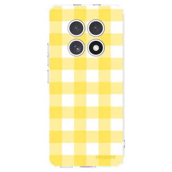 Picasee διαφανής θήκη σιλικόνης Xiaomi Redmi Note 15 4G - Gride lemon