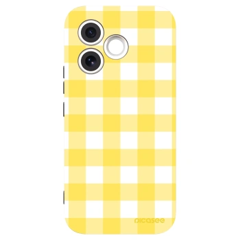 Picasee Μαύρη θήκη σιλικόνης για Honor 600 Lite - Gride lemon