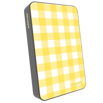Picasee Powerbank με MagSafe 10 000 mAh Γκρί - Gride lemon