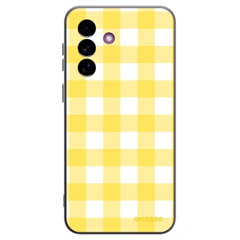 Picasee Μαύρη θήκη σιλικόνης για Samsung Galaxy A37 - Gride lemon