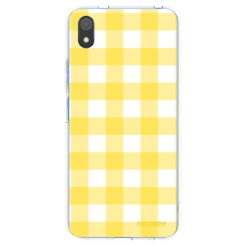 Picasee διαφανής θήκη σιλικόνης Xiaomi Redmi 7A - Gride lemon