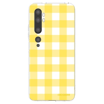 Picasee διαφανής θήκη σιλικόνης Xiaomi Mi Note 10 (Pro) - Gride lemon
