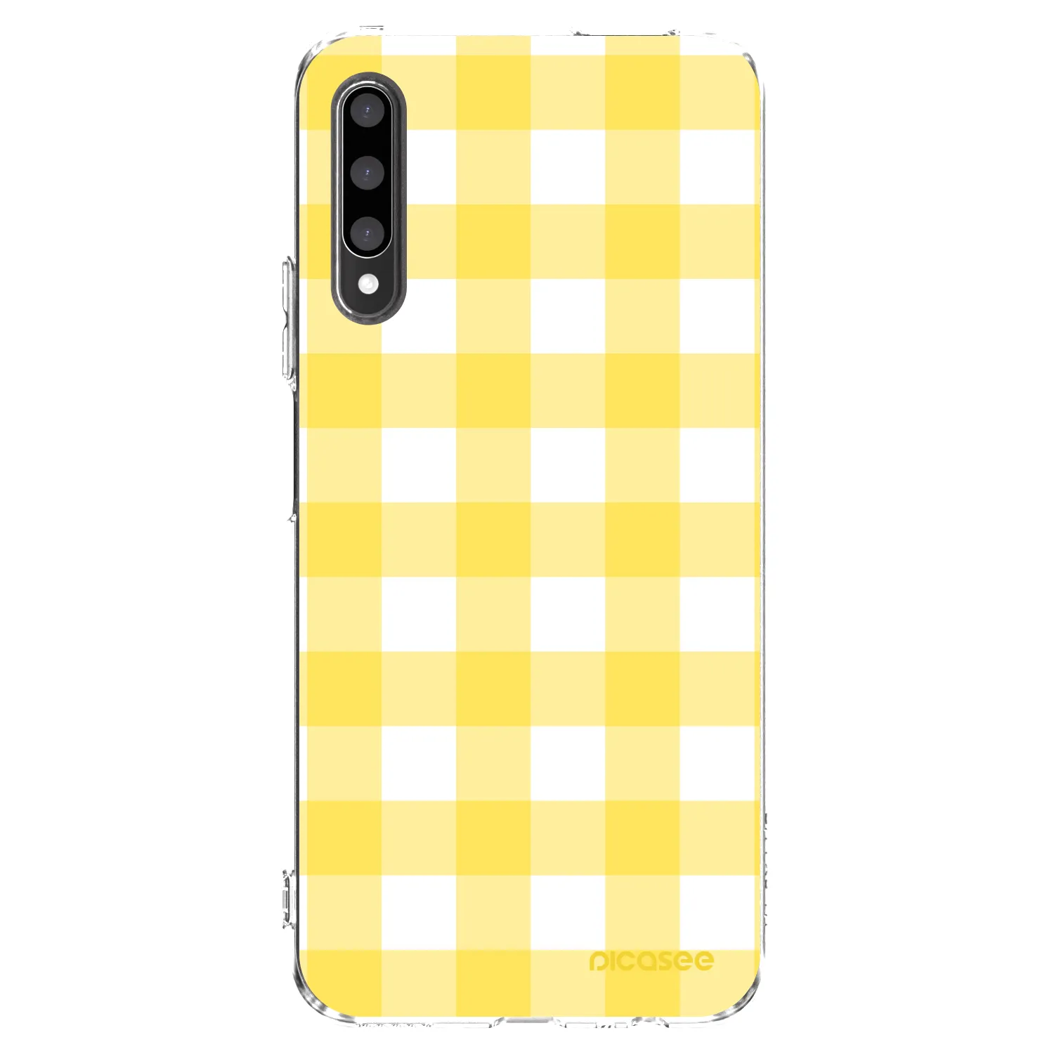 Picasee διαφανής θήκη σιλικόνης Honor 9X Pro - Gride lemon