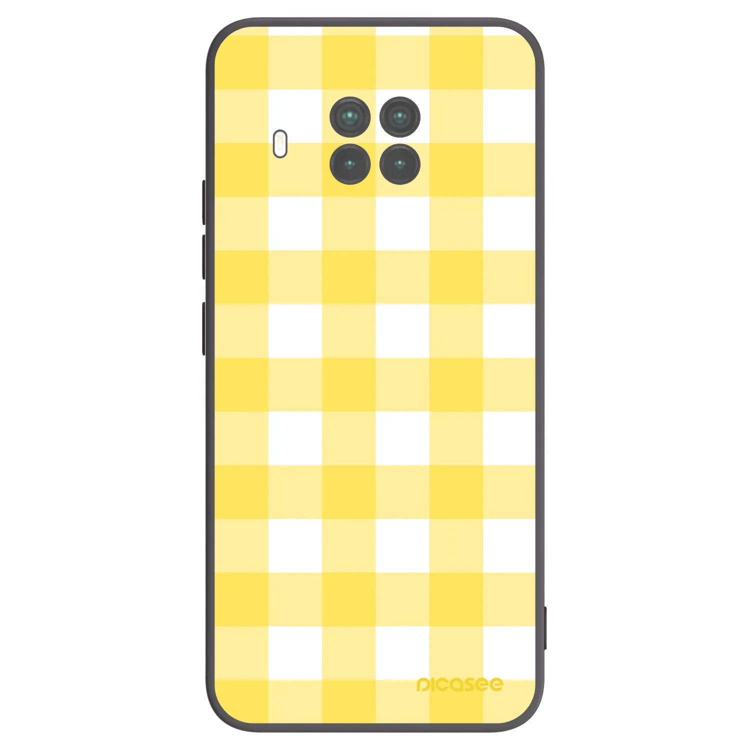 Picasee Μαύρη θήκη σιλικόνης για Xiaomi Mi 10T Lite - Gride lemon