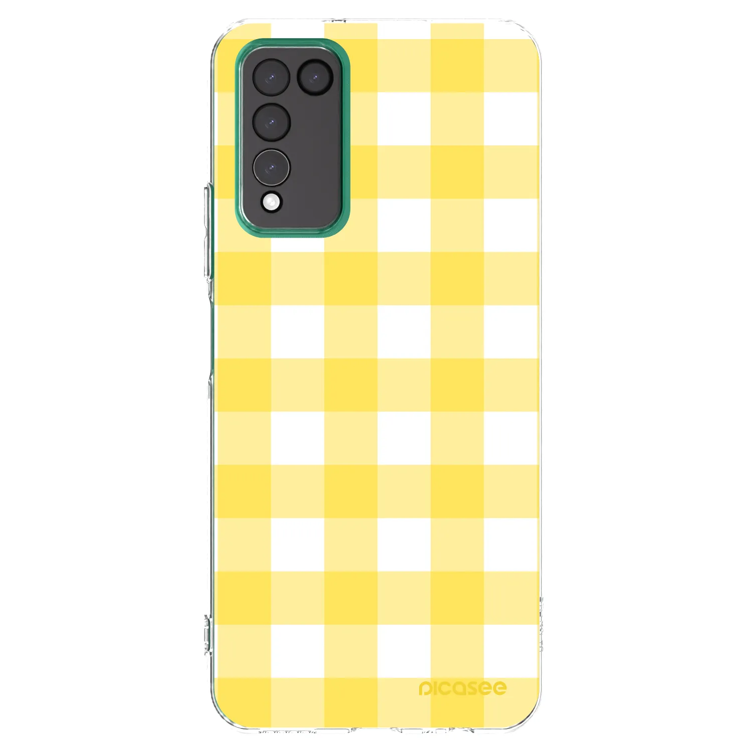 Picasee διαφανής θήκη σιλικόνης Honor 10X Lite - Gride lemon