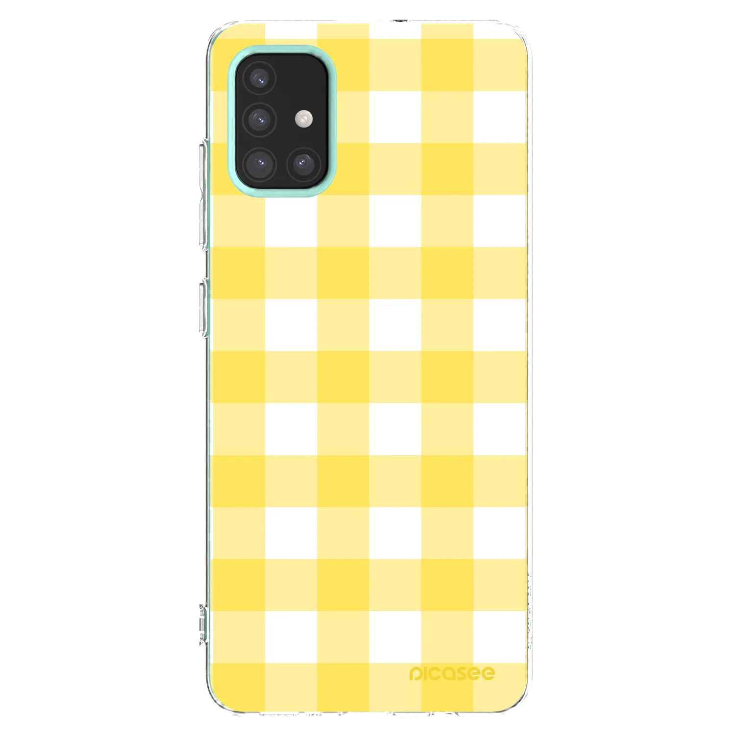 Picasee διαφανής θήκη σιλικόνης Samsung Galaxy M31s - Gride lemon