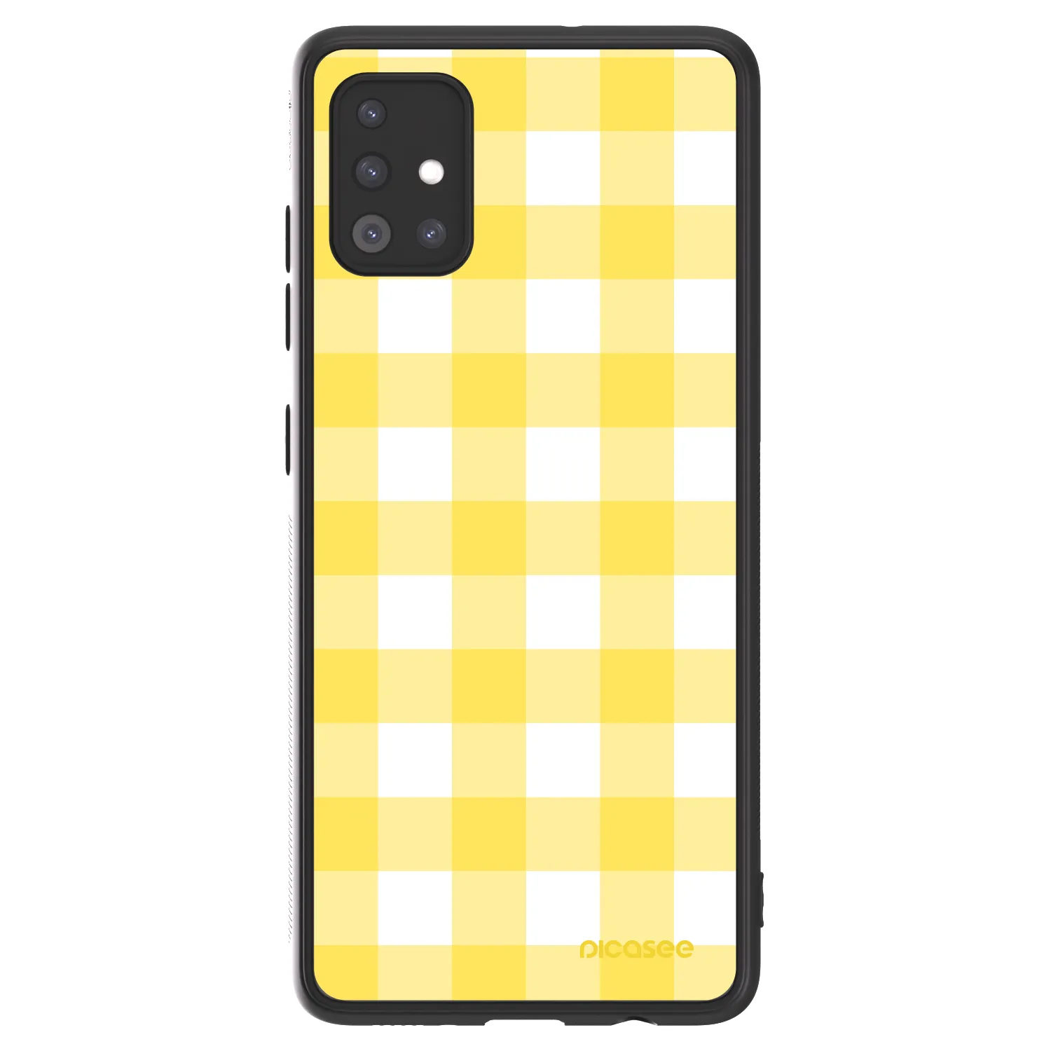 Picasee ULTIMATE CASE για Samsung Galaxy A51 A515F - Gride lemon