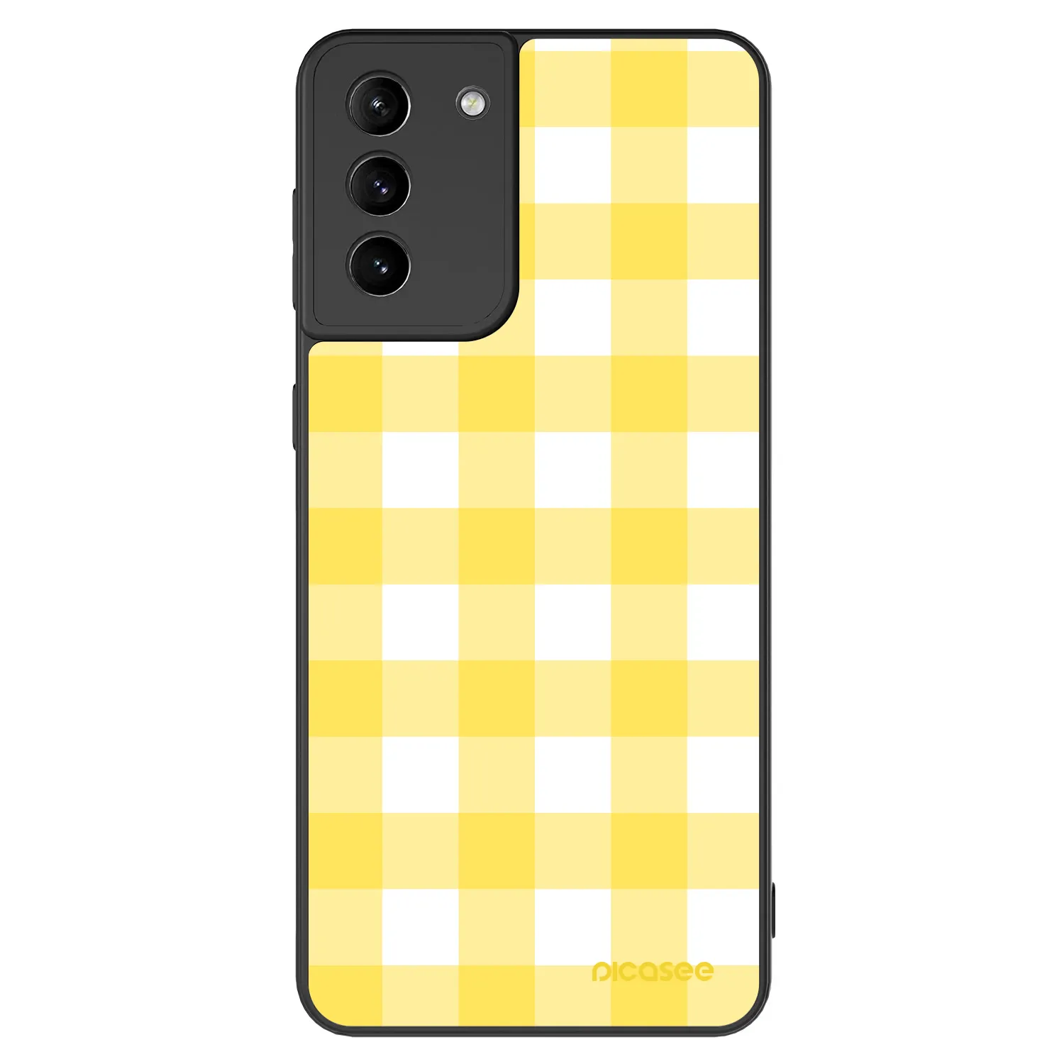 Picasee ULTIMATE CASE για Samsung Galaxy S21+ 5G G996F - Gride lemon