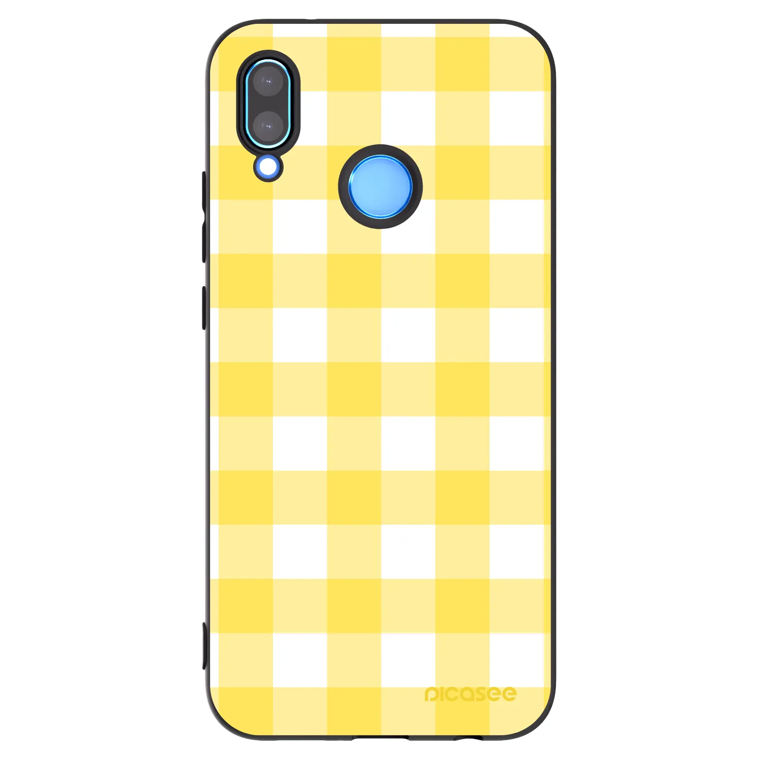 Picasee Μαύρη θήκη σιλικόνης για Huawei Mate 40 Pro - Gride lemon