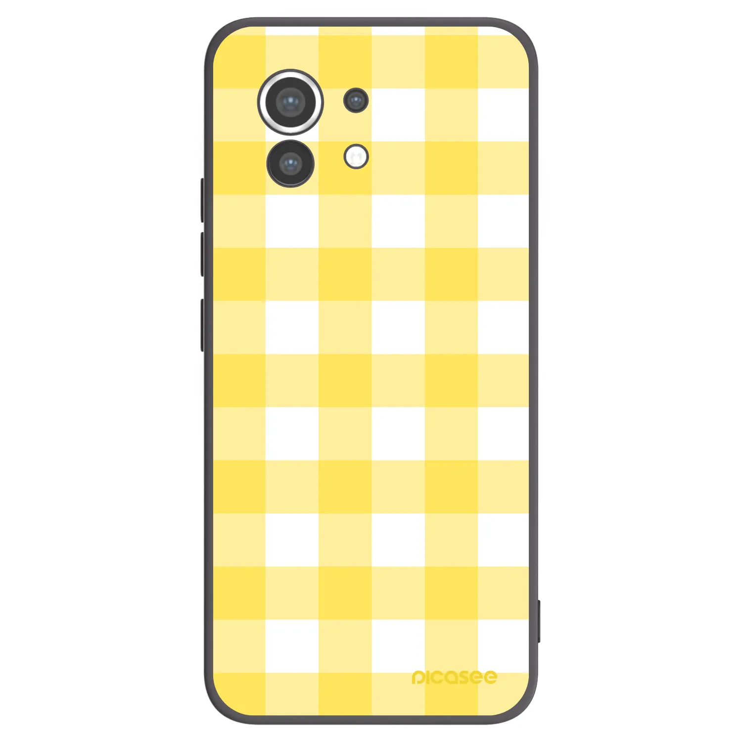 Picasee Μαύρη θήκη σιλικόνης για Xiaomi Mi 11 - Gride lemon