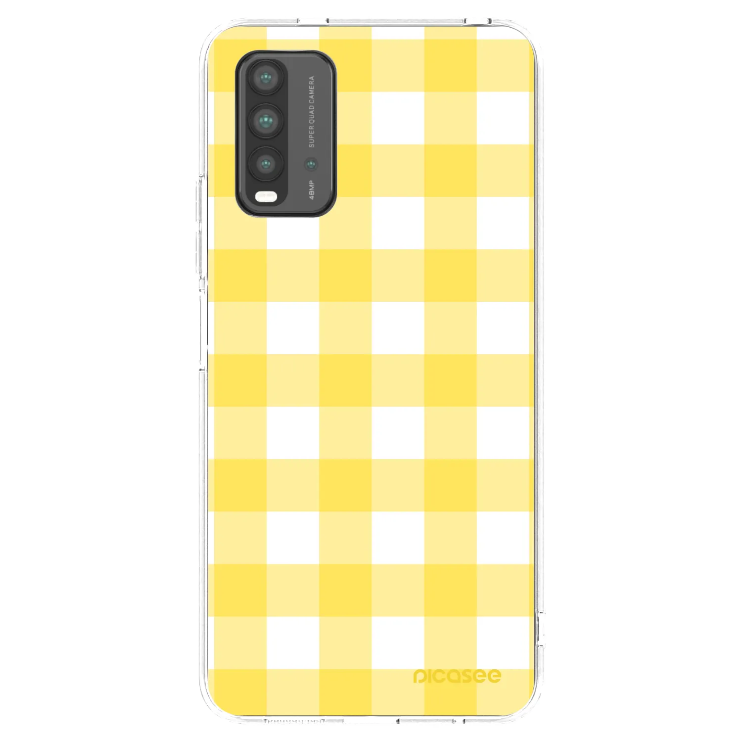 Picasee διαφανής θήκη σιλικόνης Xiaomi Redmi 9T - Gride lemon