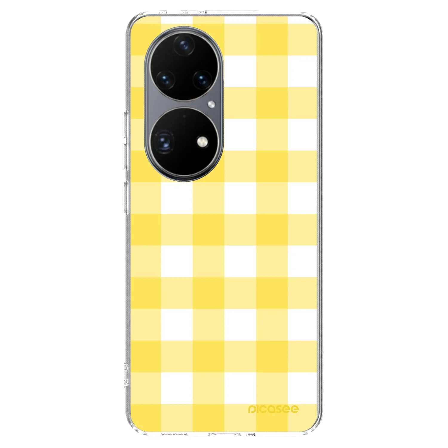 Picasee διαφανής θήκη σιλικόνης Huawei P50 - Gride lemon