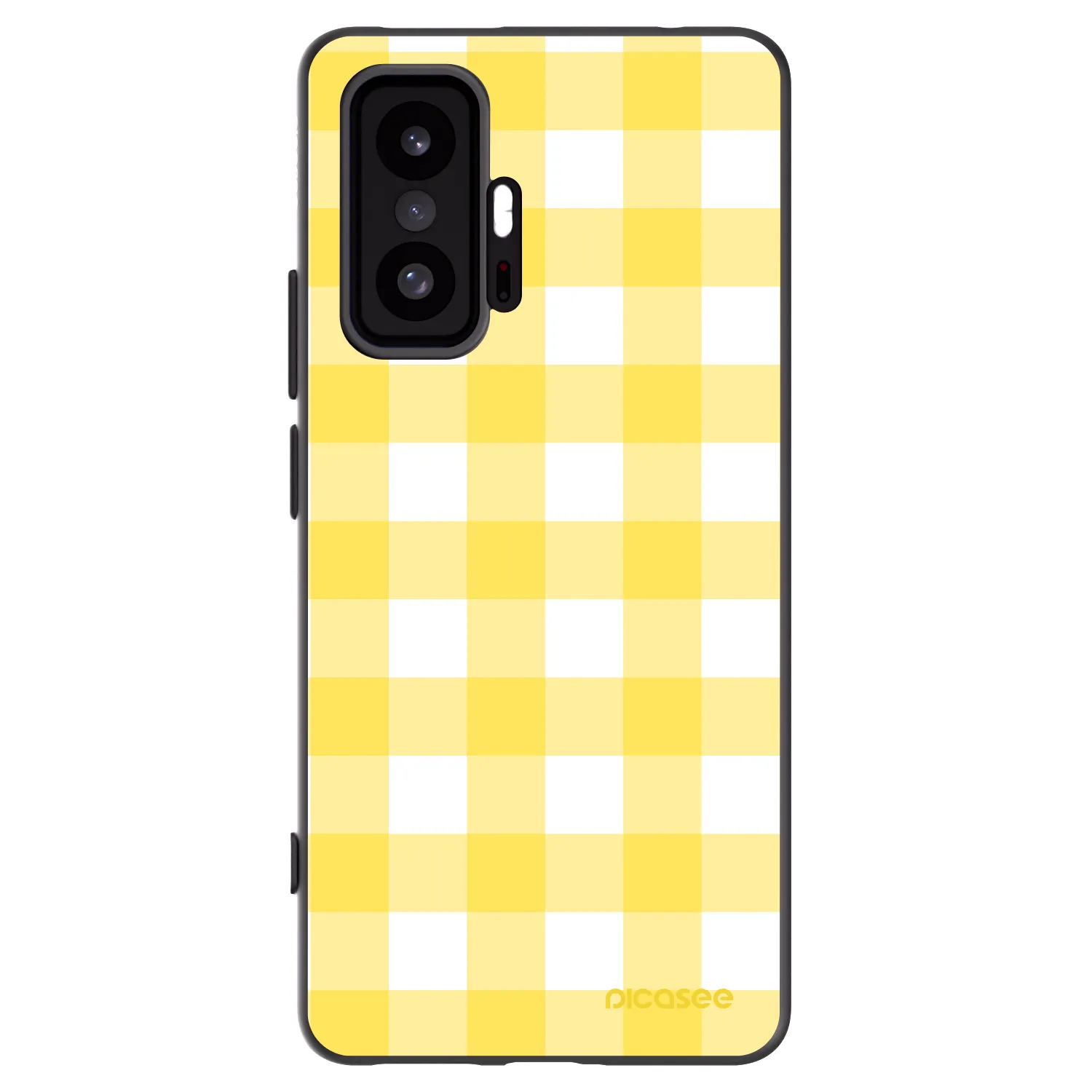 Picasee Μαύρη θήκη σιλικόνης για Xiaomi 11T - Gride lemon