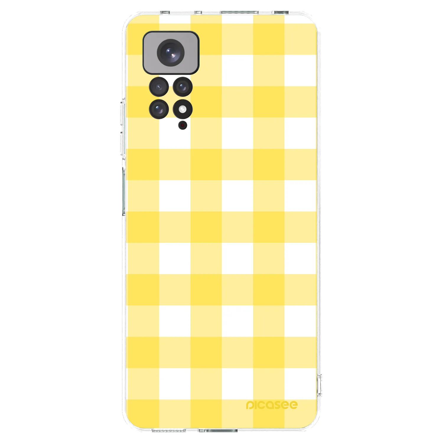 Picasee διαφανής θήκη σιλικόνης Xiaomi Redmi Note 11 - Gride lemon