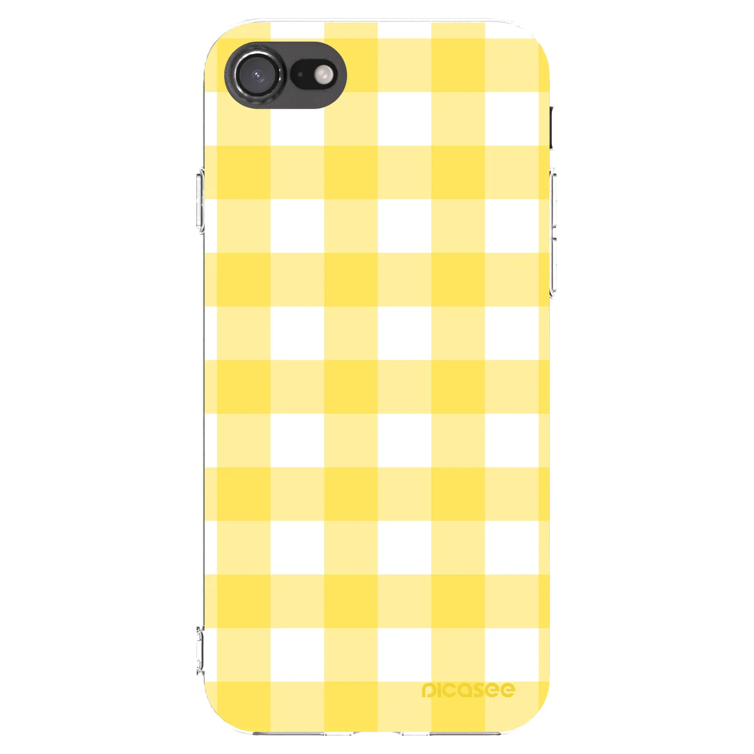 Picasee διαφανής θήκη σιλικόνης Apple iPhone SE 2022 - Gride lemon