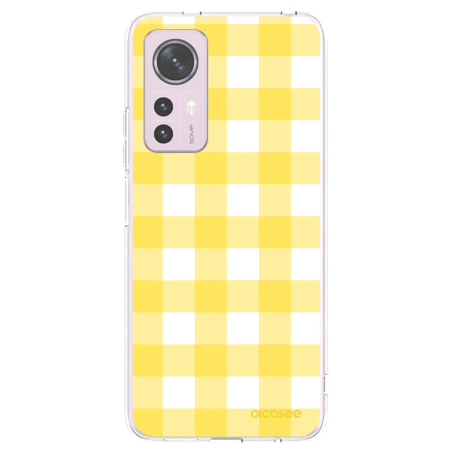 Picasee διαφανής θήκη σιλικόνης Xiaomi 12 - Gride lemon
