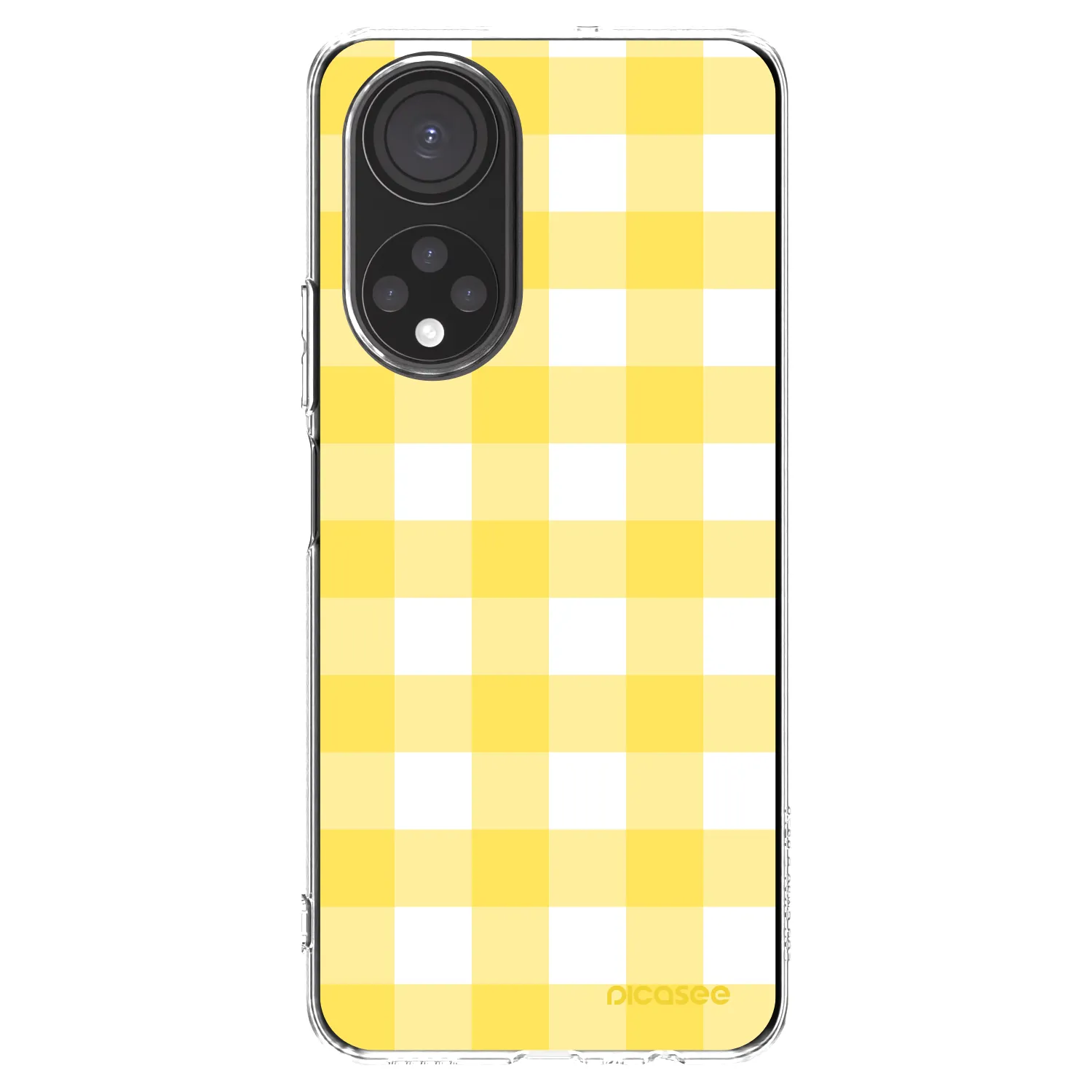 Picasee διαφανής θήκη σιλικόνης Honor X7 - Gride lemon