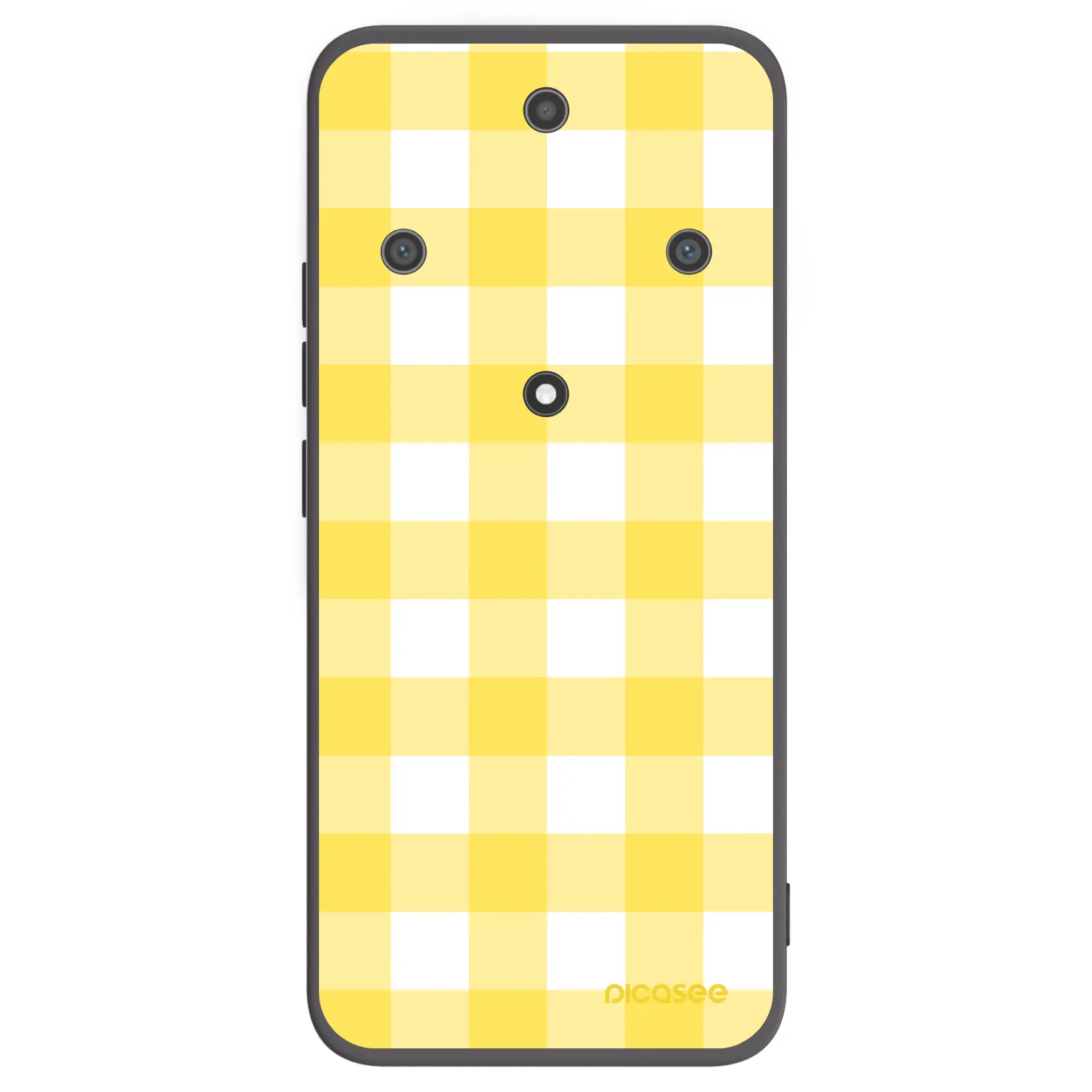 Picasee Μαύρη θήκη σιλικόνης για Honor Magic5 Lite 5G - Gride lemon