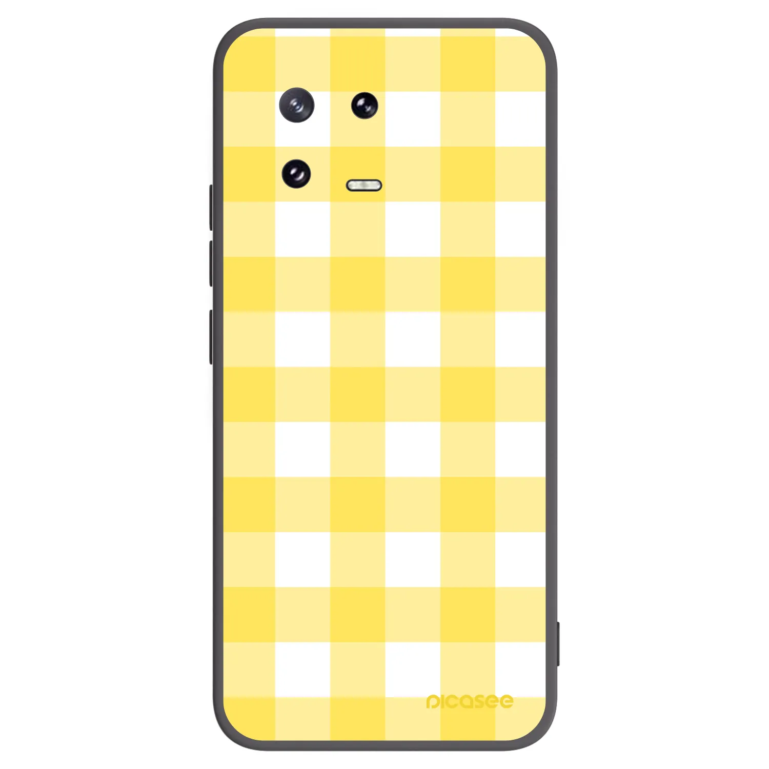 Picasee Μαύρη θήκη σιλικόνης για Xiaomi 13 Pro - Gride lemon