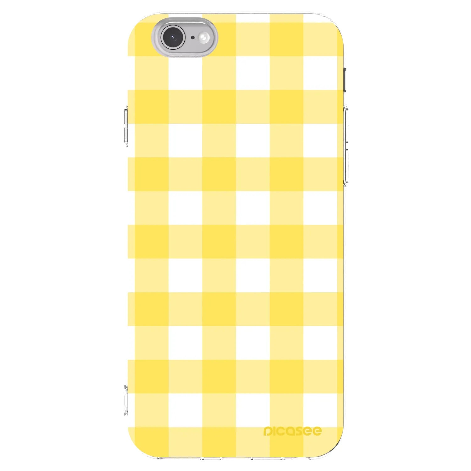Picasee διαφανής θήκη σιλικόνης Apple iPhone 6/6S - Gride lemon