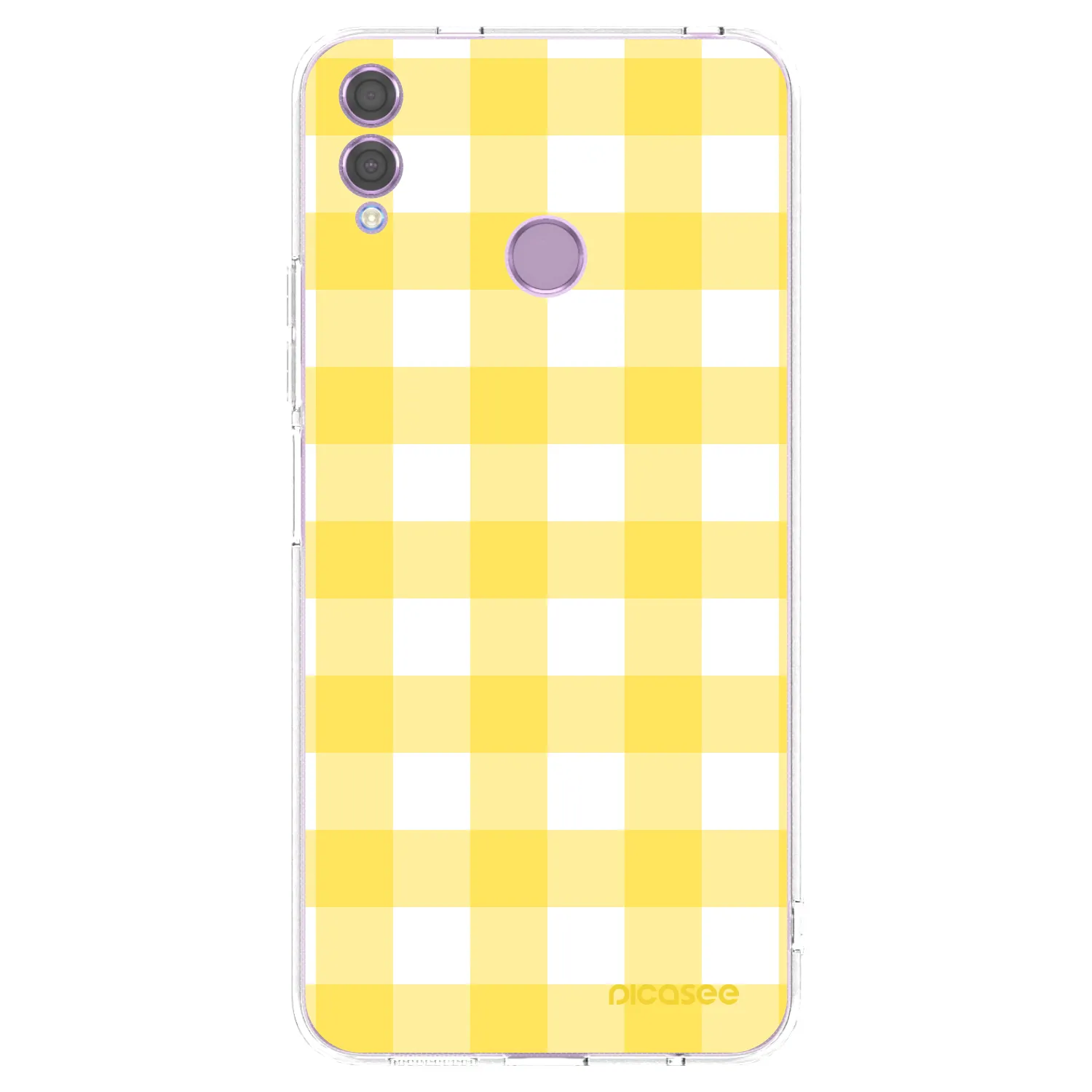 Picasee διαφανής θήκη σιλικόνης Honor 8X - Gride lemon