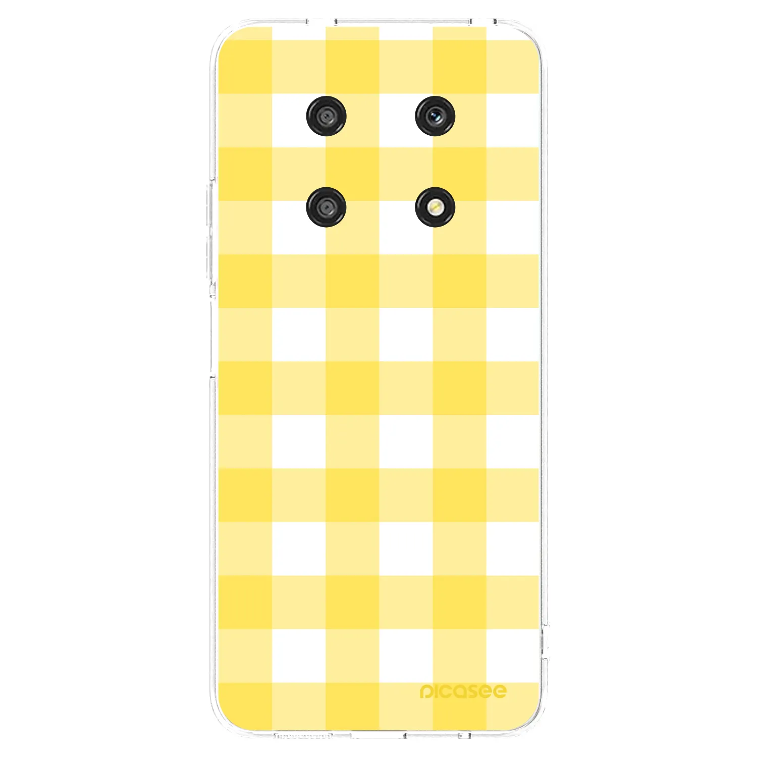 Picasee διαφανής θήκη σιλικόνης Honor Magic4 Lite 5G - Gride lemon