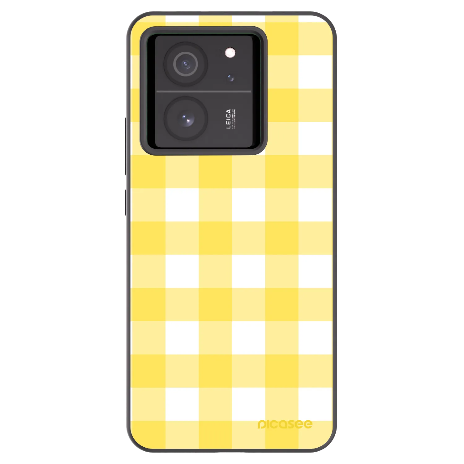 Picasee Μαύρη θήκη σιλικόνης για Xiaomi 13T Pro - Gride lemon