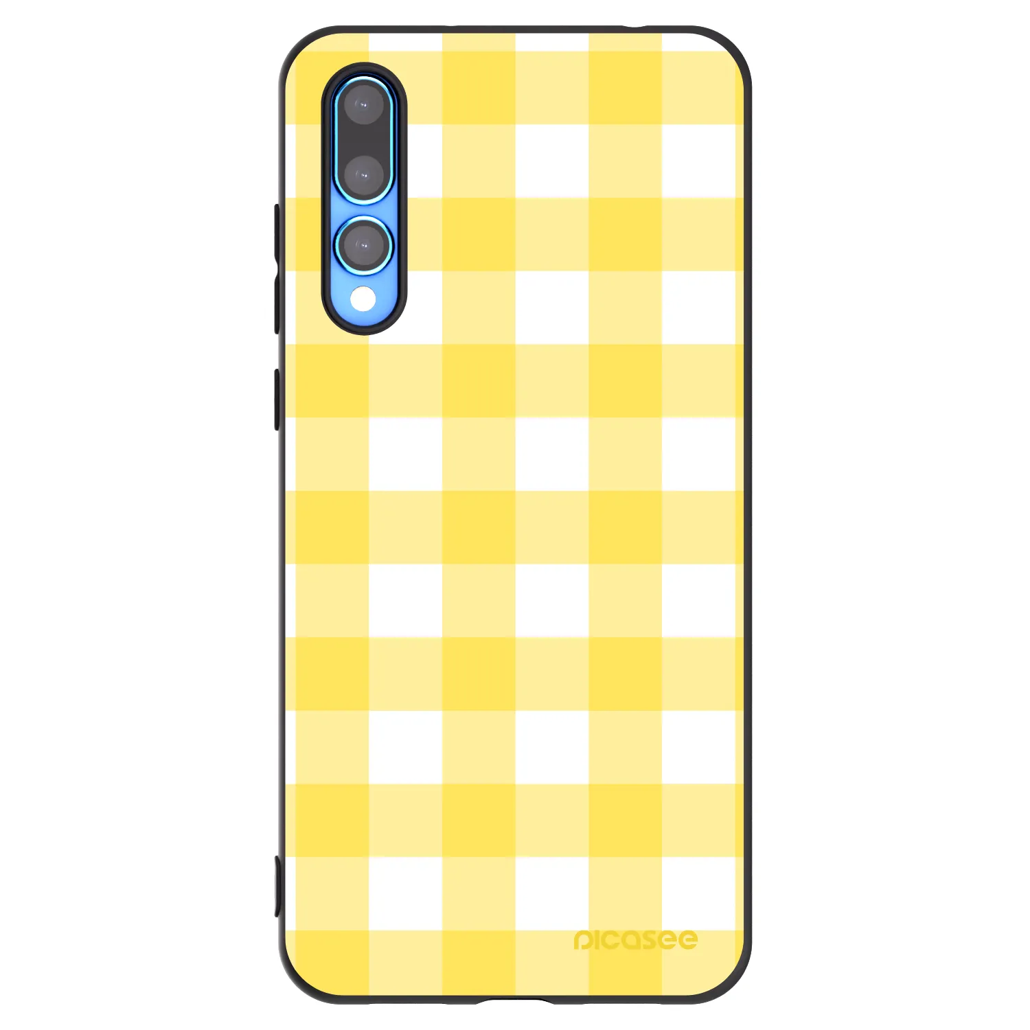 Picasee Μαύρη θήκη σιλικόνης για Huawei P20 Pro - Gride lemon