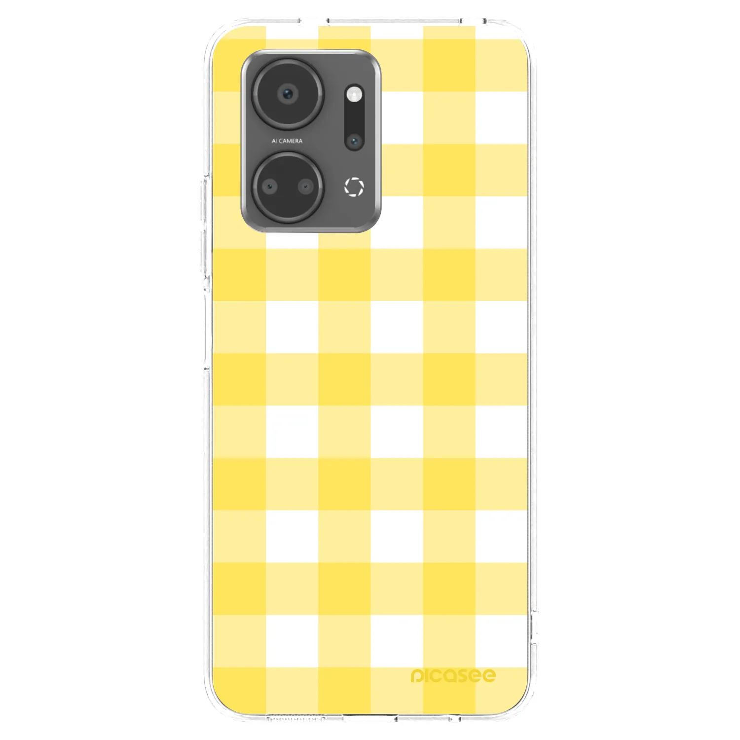 Picasee διαφανής θήκη σιλικόνης Honor X7a - Gride lemon