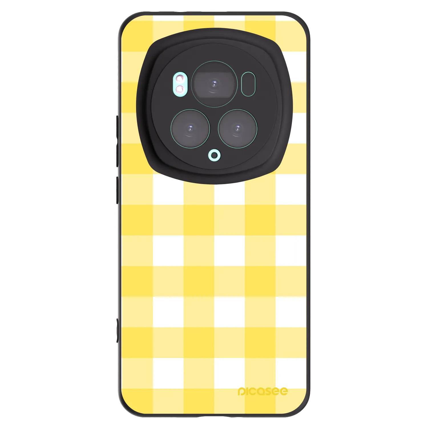 Picasee Μαύρη θήκη σιλικόνης για Honor Magic6 Pro - Gride lemon